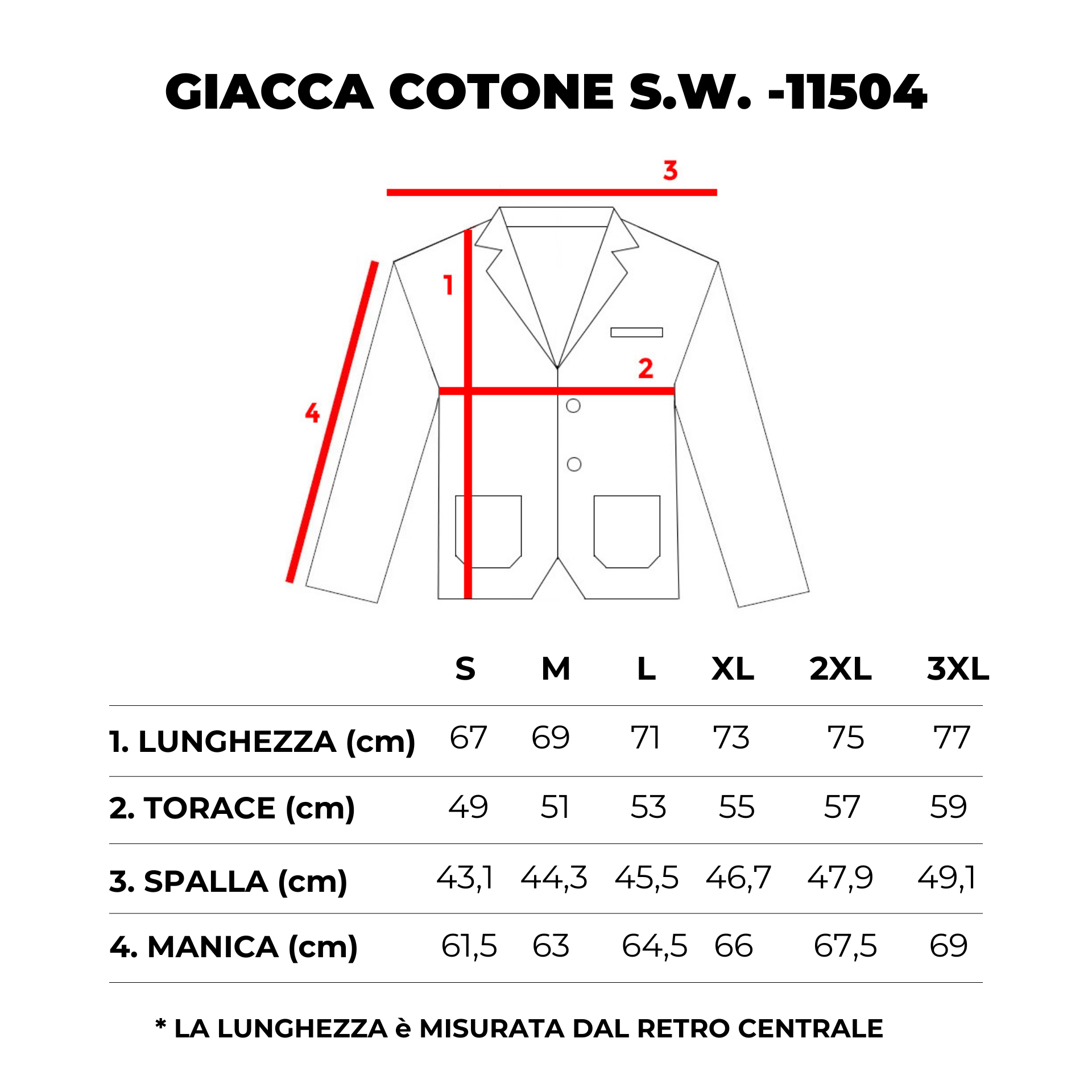 GIACCA COTONE DESTRUTTURATA-11504