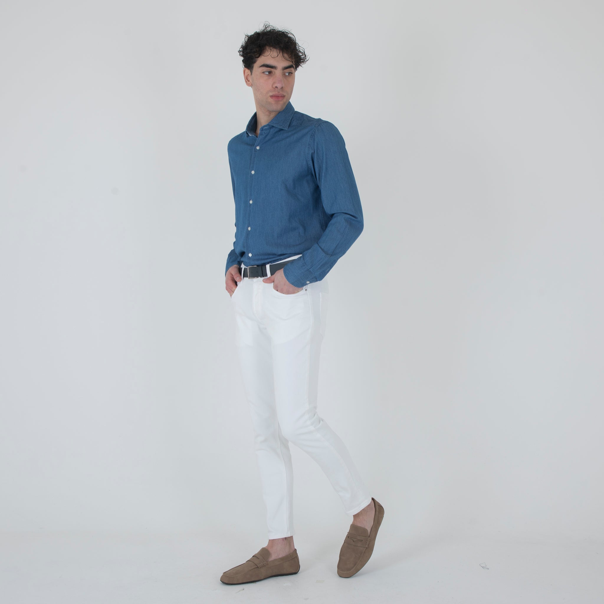 CAMICIA DENIM COTONE-11552