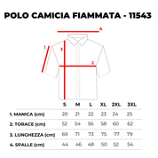 POLO CAMICIA FIAMMATA-11543|Colore:Militare
