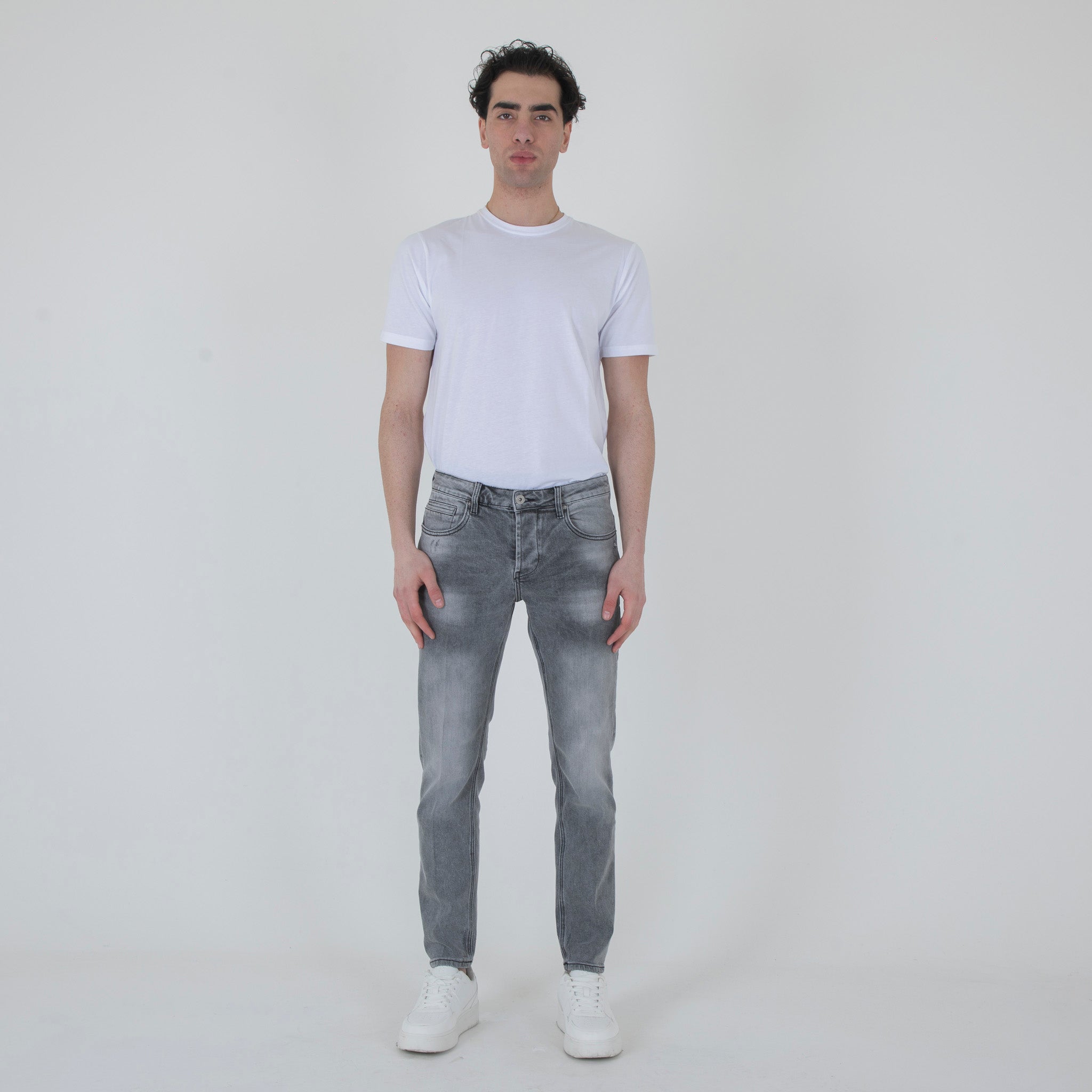 JEANS SLIM FIT GREY STONE-11554