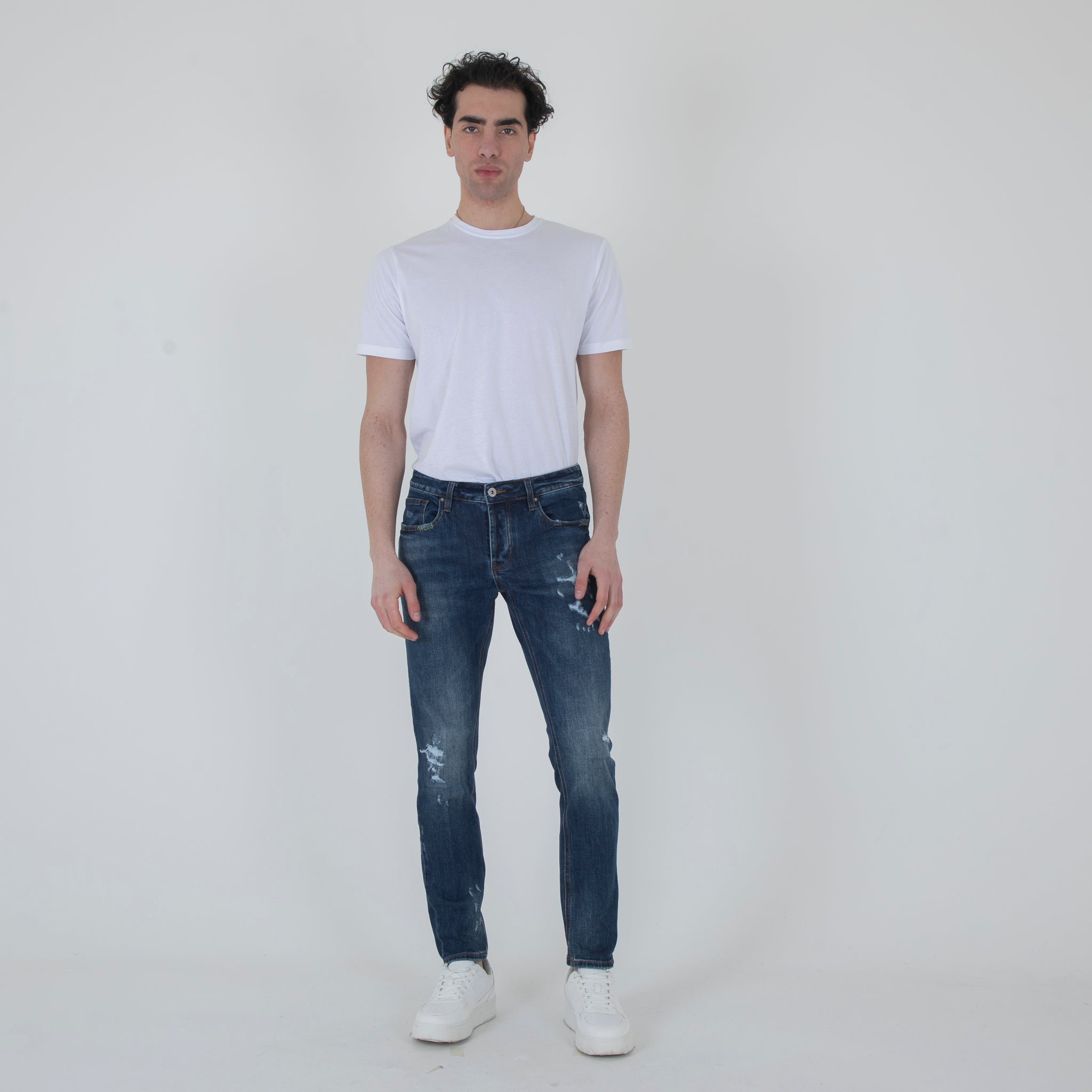JEANS SLIM FIT DARK STONE-11555