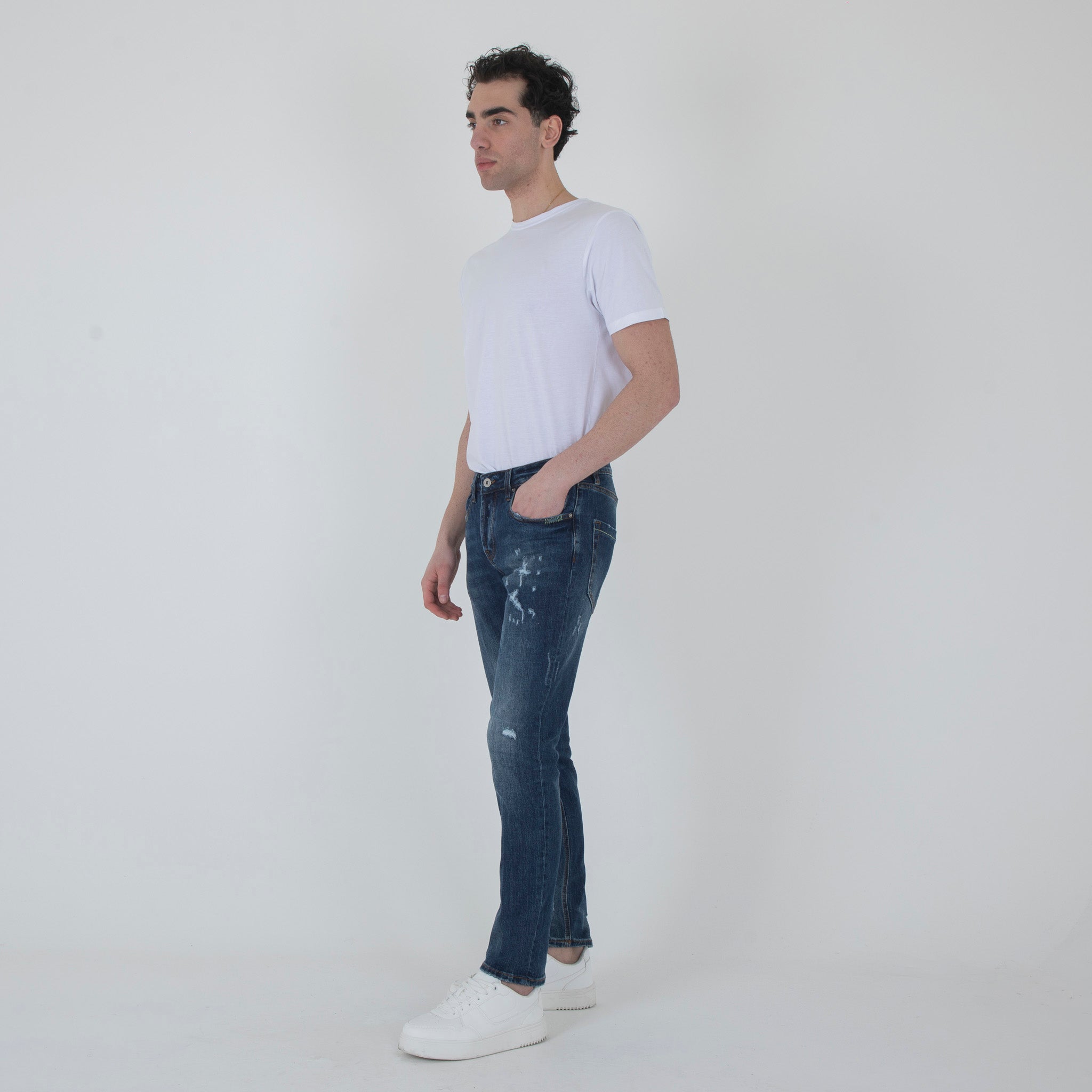 JEANS SLIM FIT DARK STONE-11555