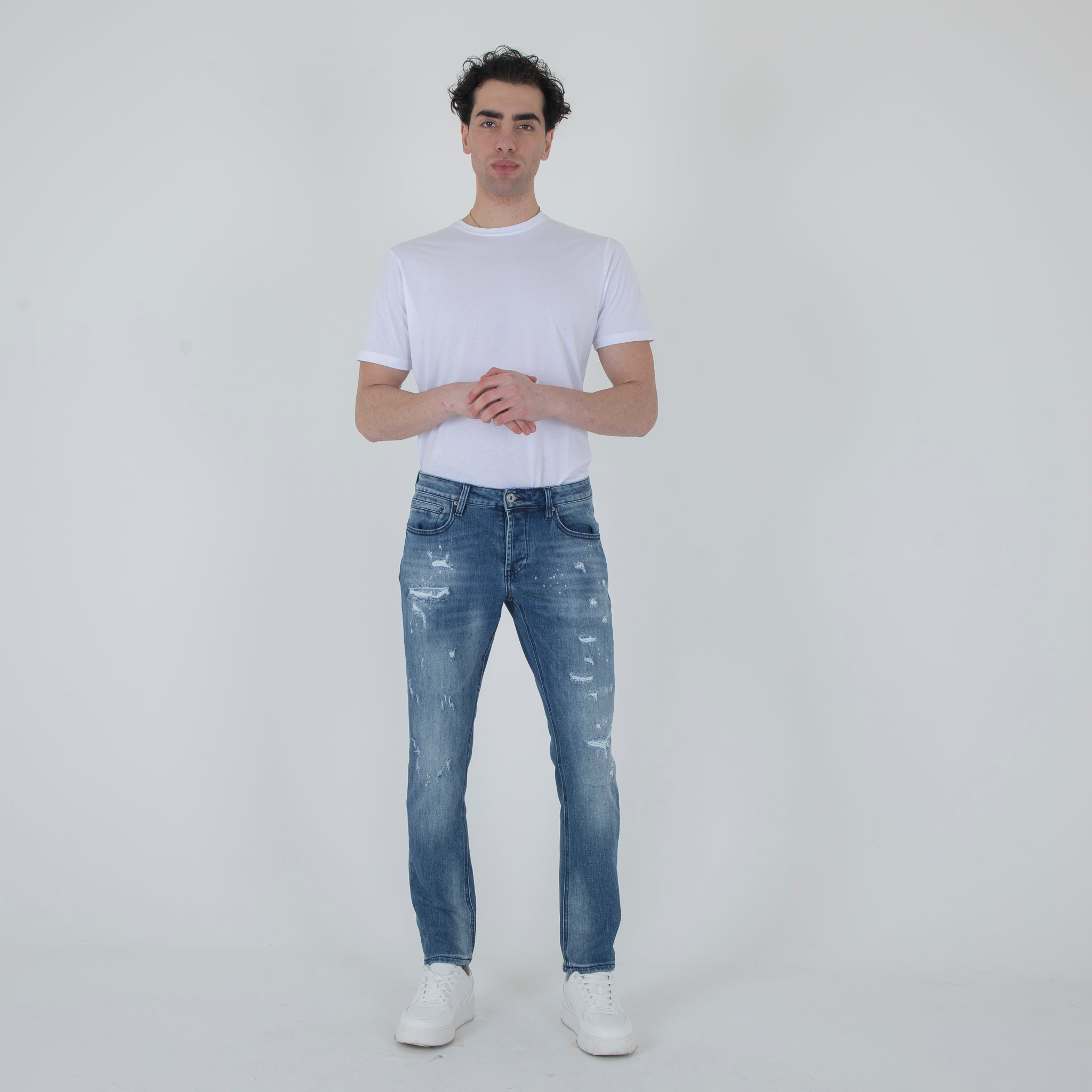 JEANS SLIM FIT DESTROY-11557
