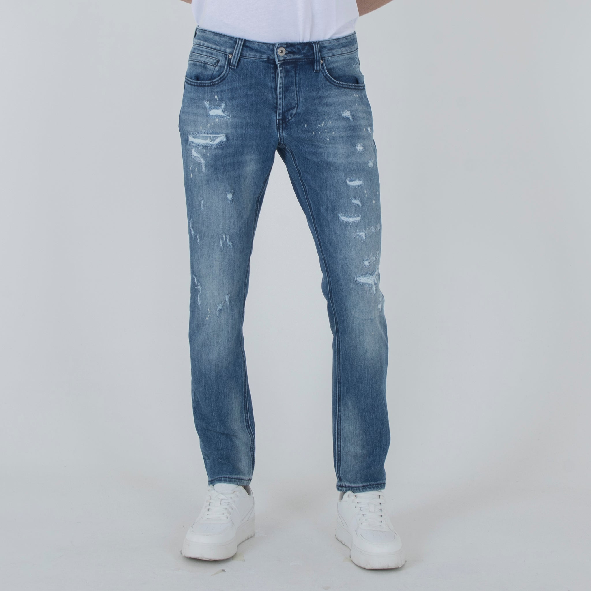 JEANS SLIM FIT DESTROY-11557