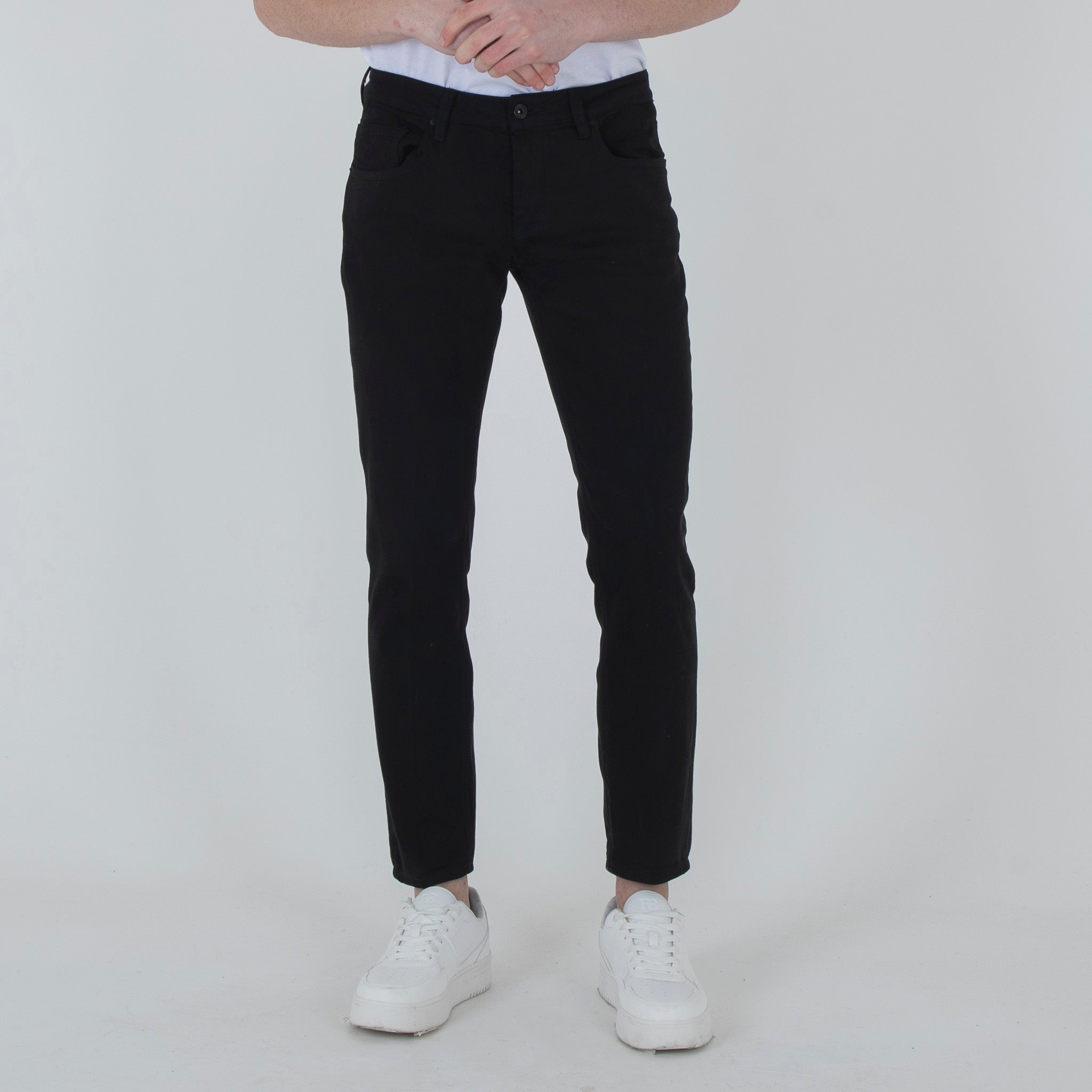 JEANS SLIM FIT BLACK-11559|Colore:Nero