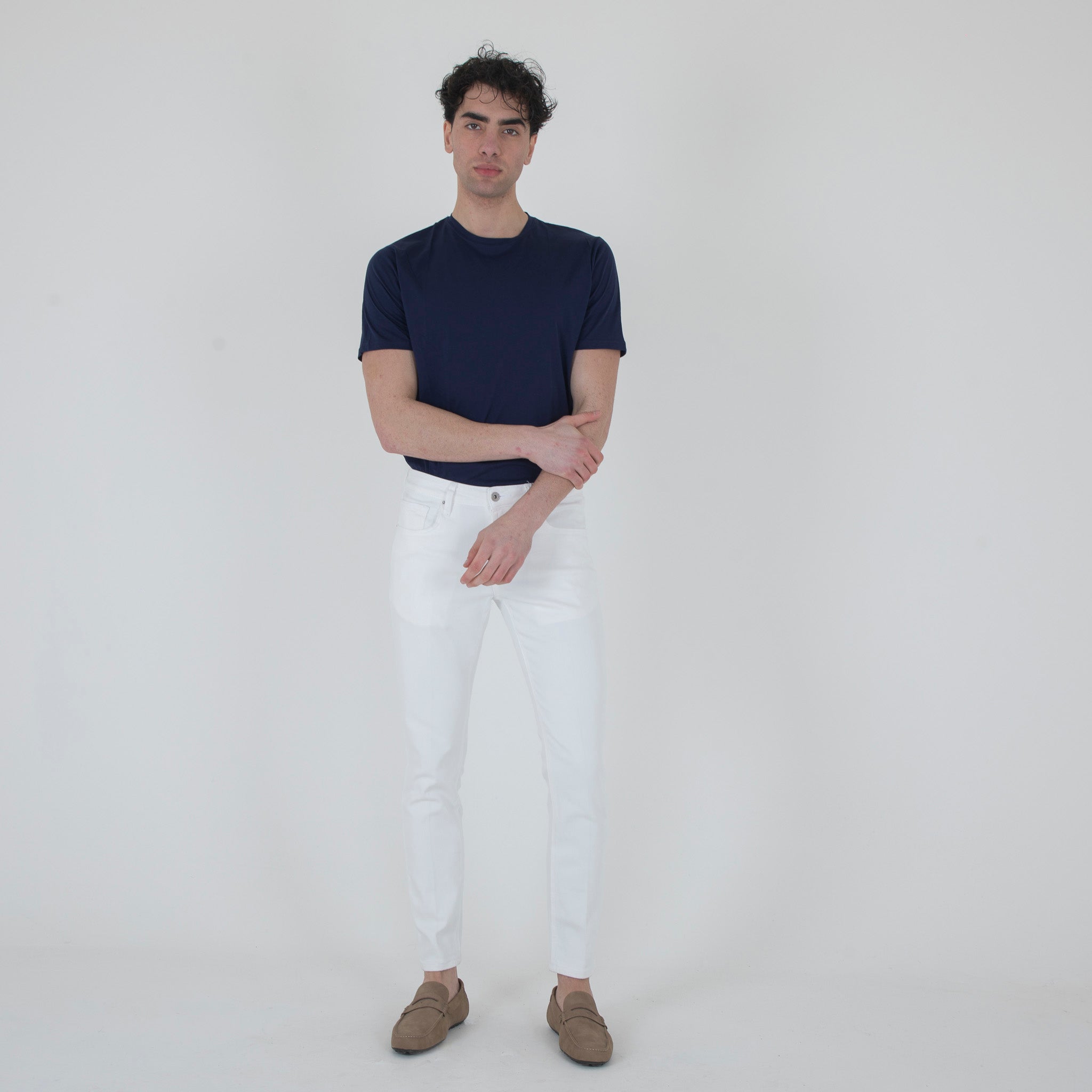 JEANS SLIM FIT WHITE-11560