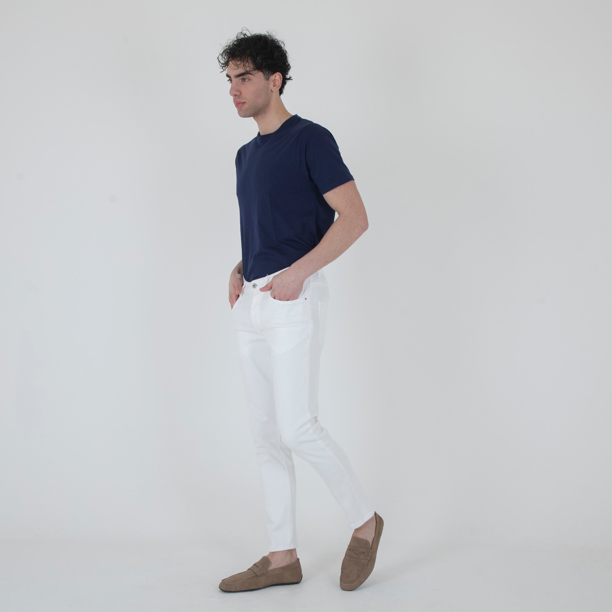JEANS SLIM FIT WHITE-11560