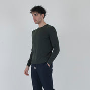 MAGLIA CONTONE M/LUNGA-11523|Colore:Verde