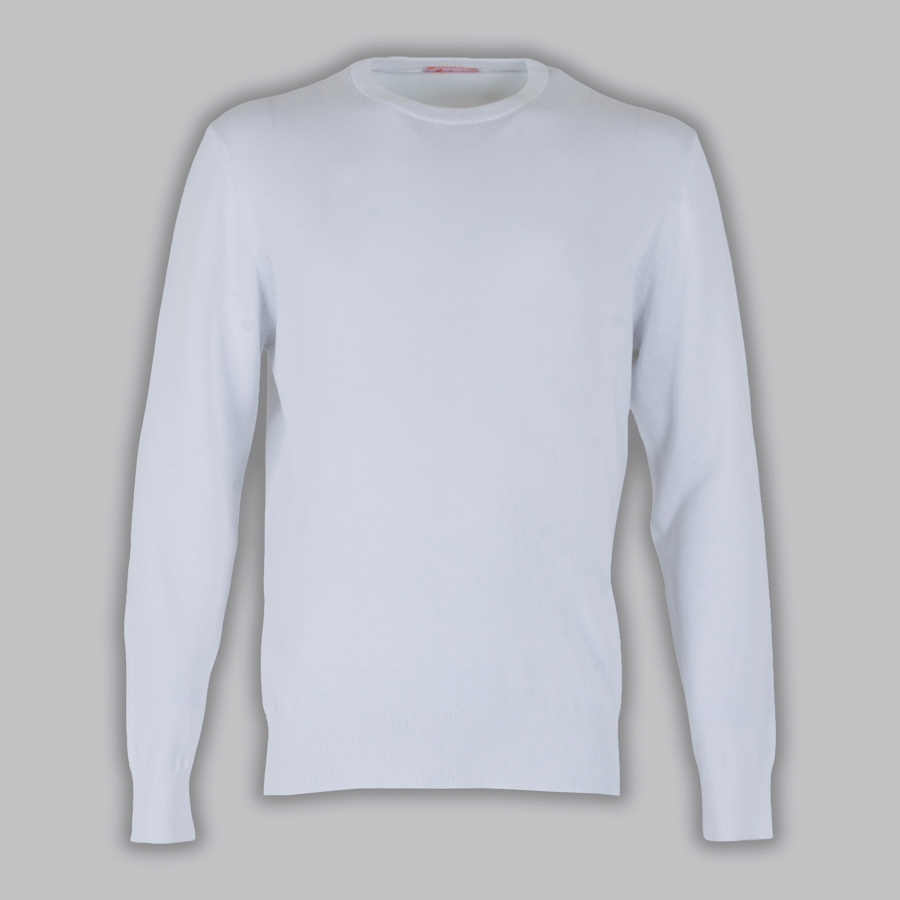 MAGLIA CONTONE M/LUNGA-11523|Colore:Bianco