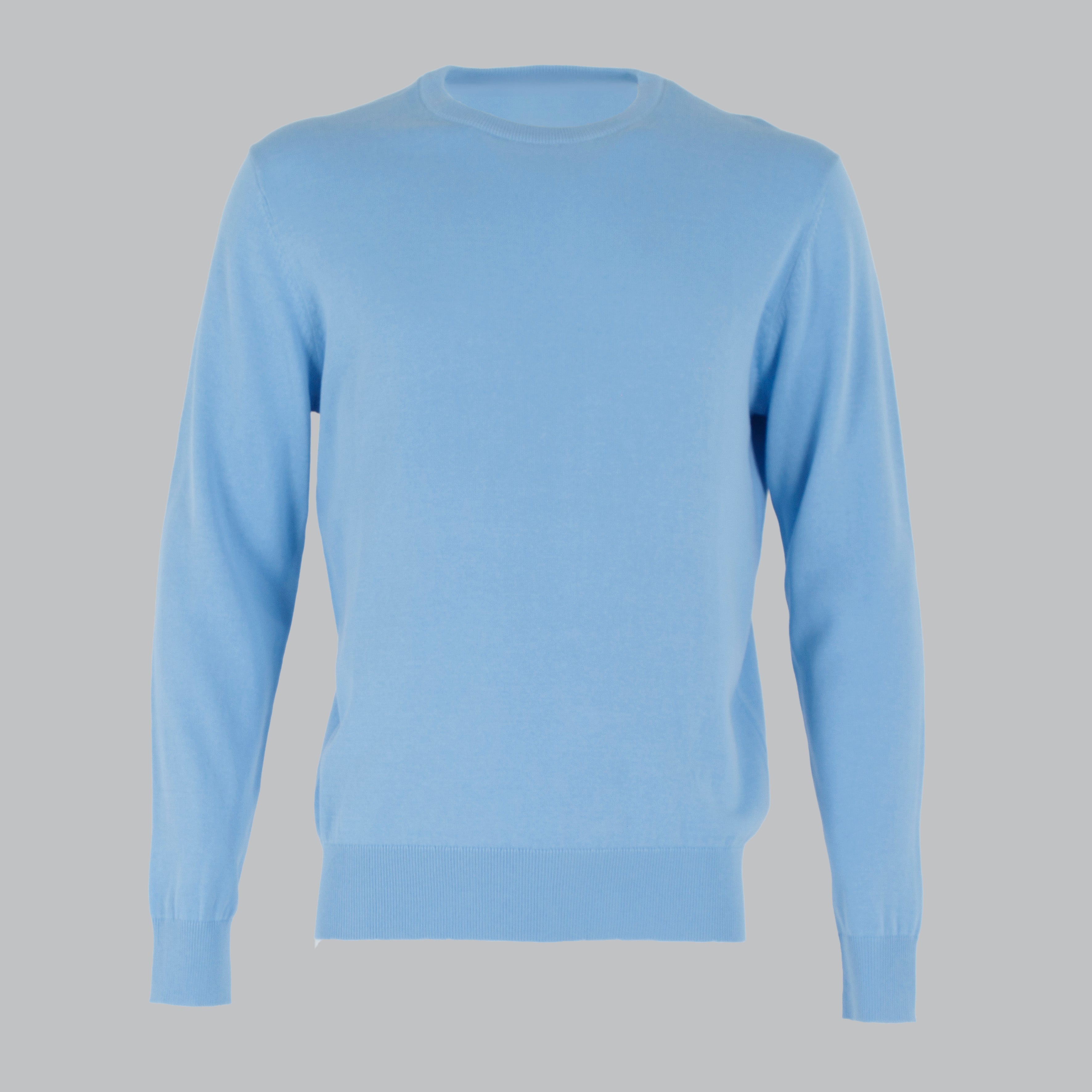 MAGLIA CONTONE M/LUNGA-11523|Colore:Celeste