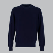 MAGLIA NIDO D'APE COTONE-11524|Colore:Blu