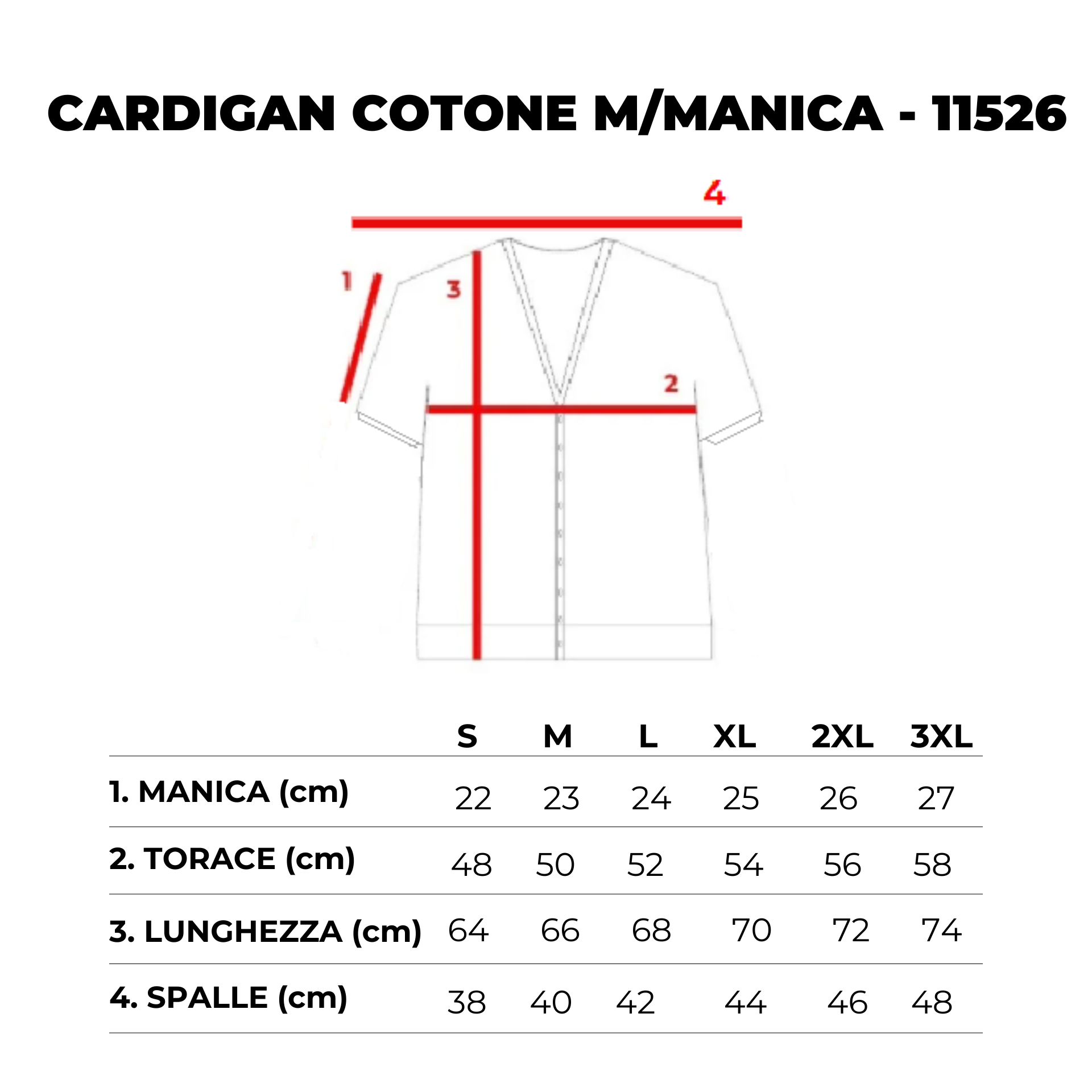 CARDIGAN COTNE M/MANICA-11526