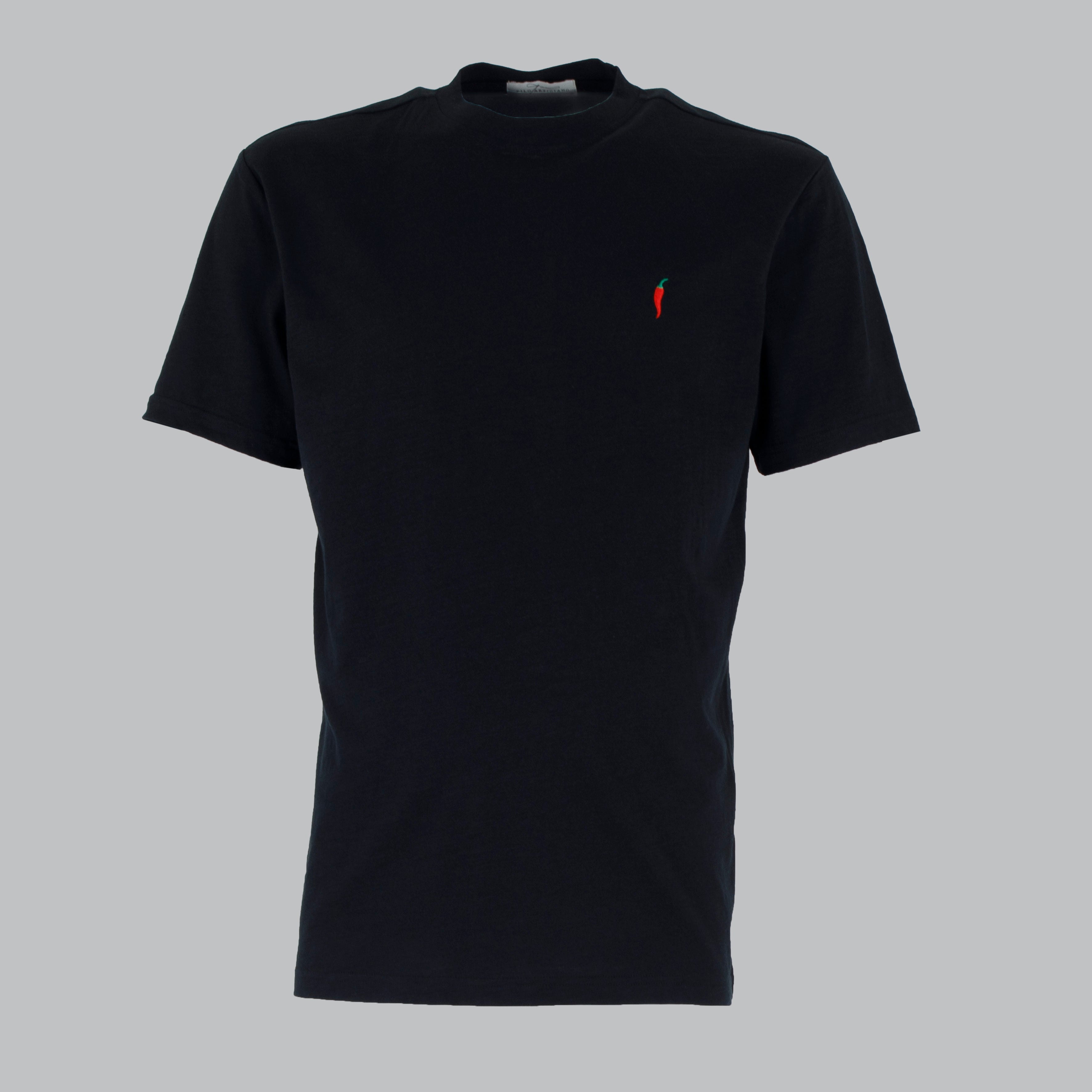 G/COLLO COTONE FIAMMATO-11542|Colore:Nero