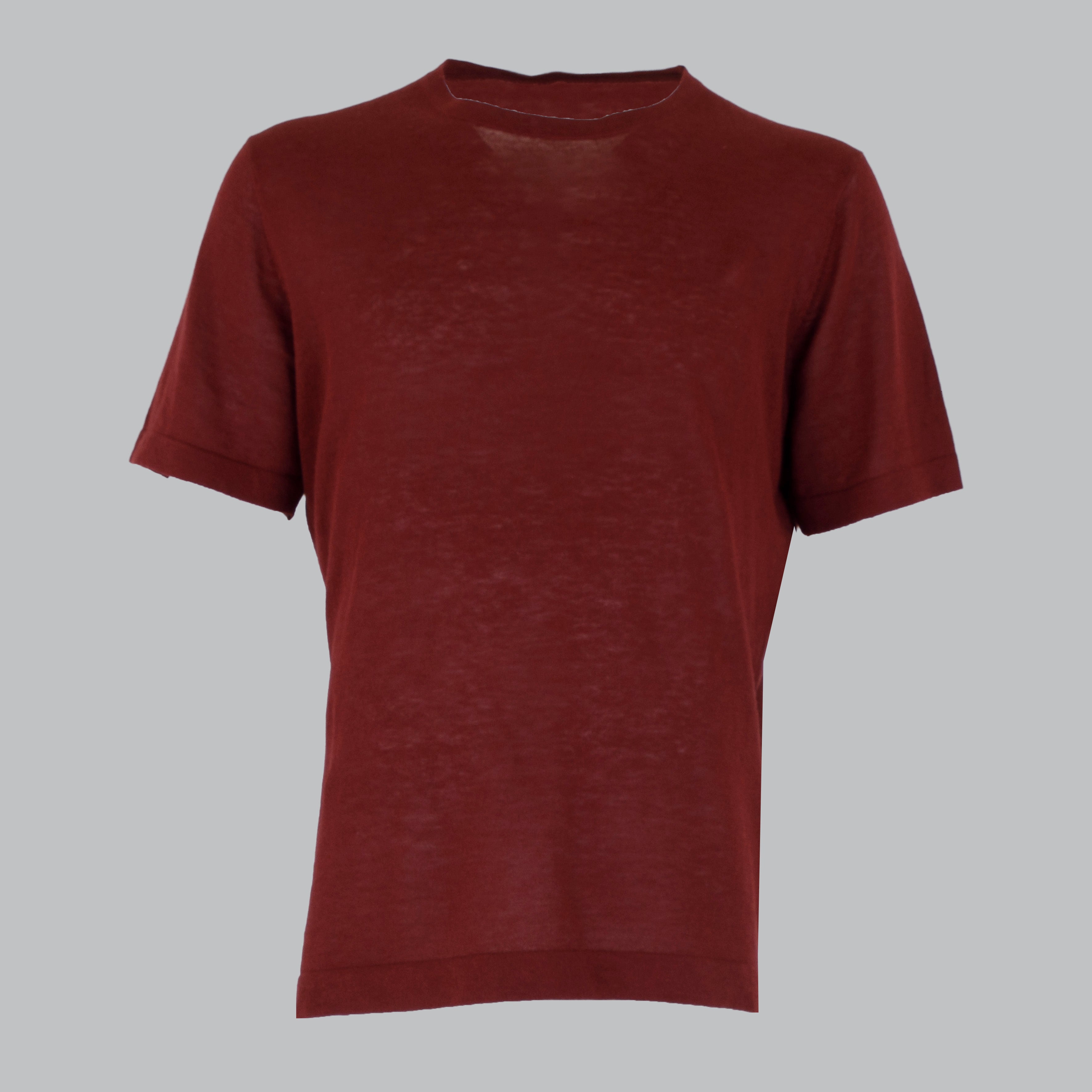 G/COLLO MISTO LINO-11536|Colore:Bordeaux