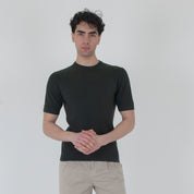 MAGLIA PIQUET MEZZA MANICA-11527|Colore:Verde
