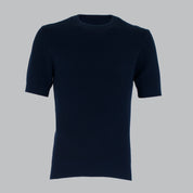 MAGLIA PIQUET MEZZA MANICA-11527|Colore:Blu