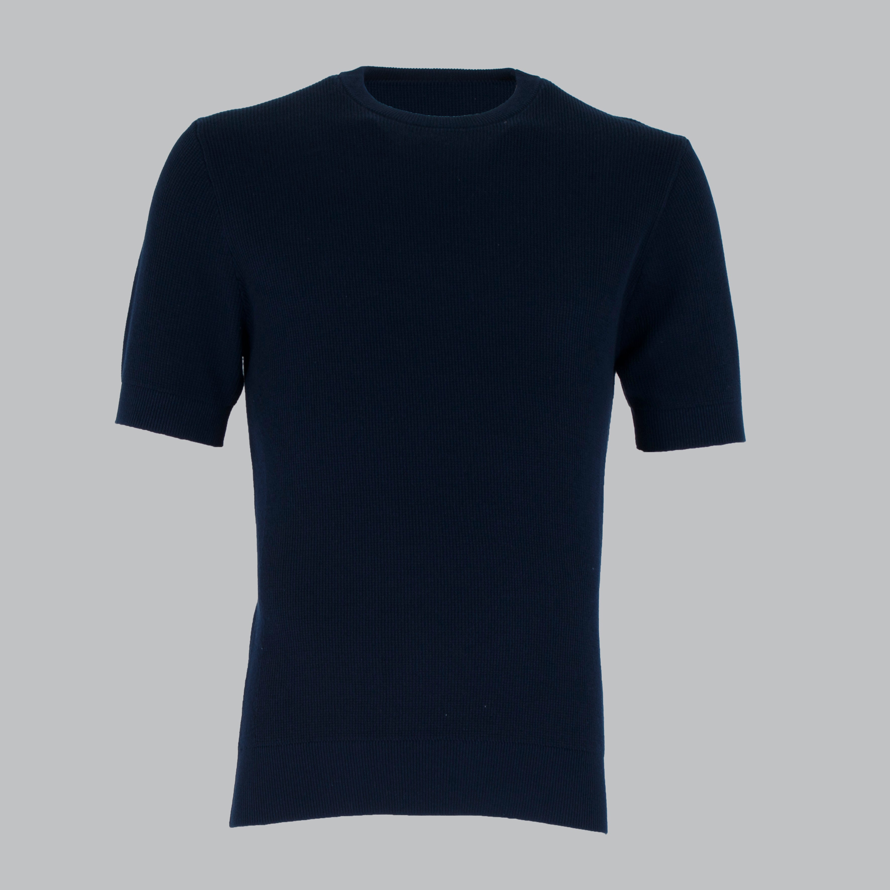MAGLIA PIQUET MEZZA MANICA-11527|Colore:Blu