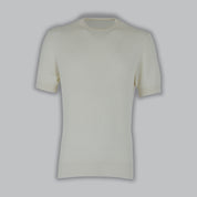 MAGLIA PIQUET MEZZA MANICA-11527|Colore:Panna