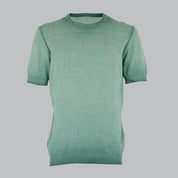 G/COLLO CREPE STONE WASH-11532|Colore:Verde