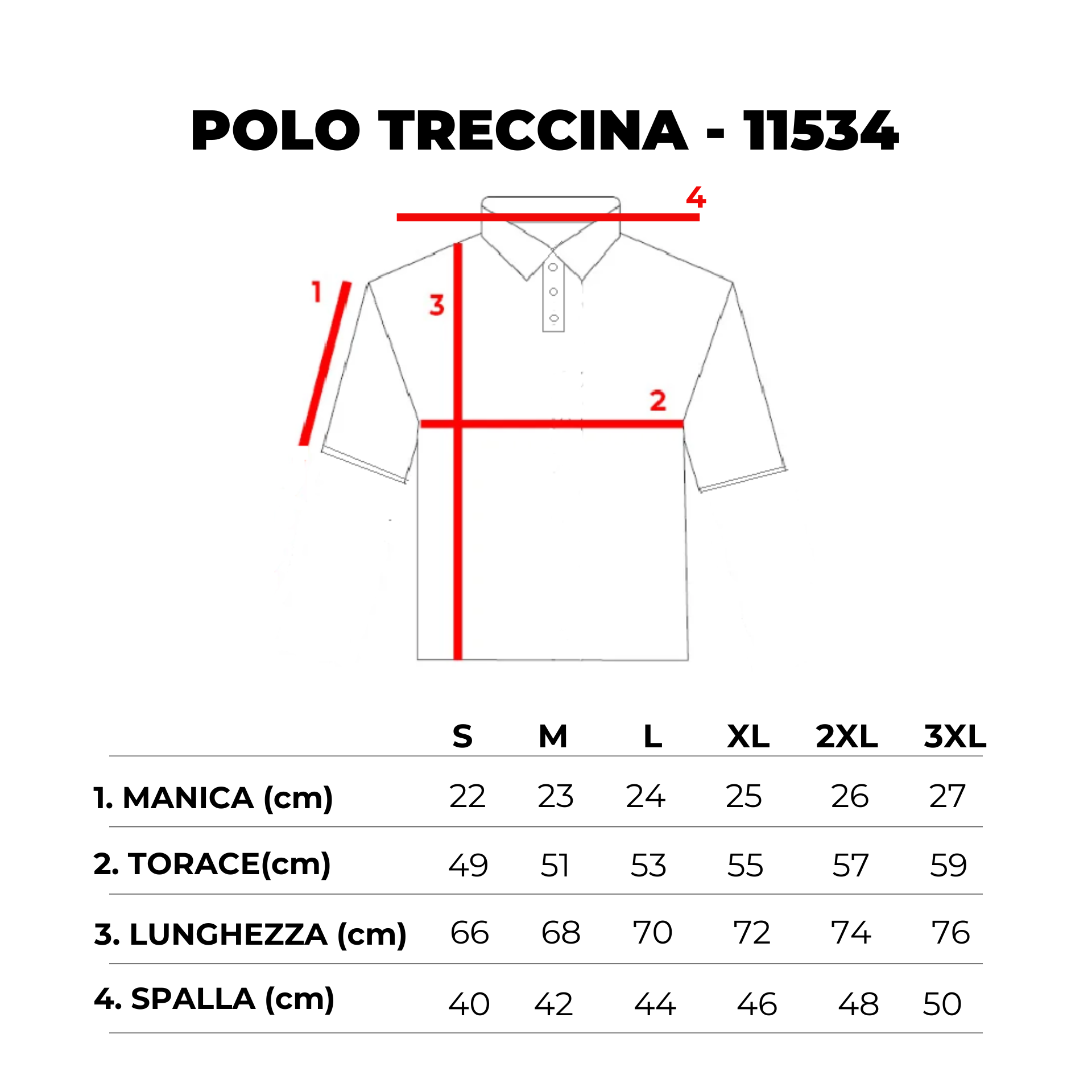 POLO TRECCINA CREPE COTONE-11534