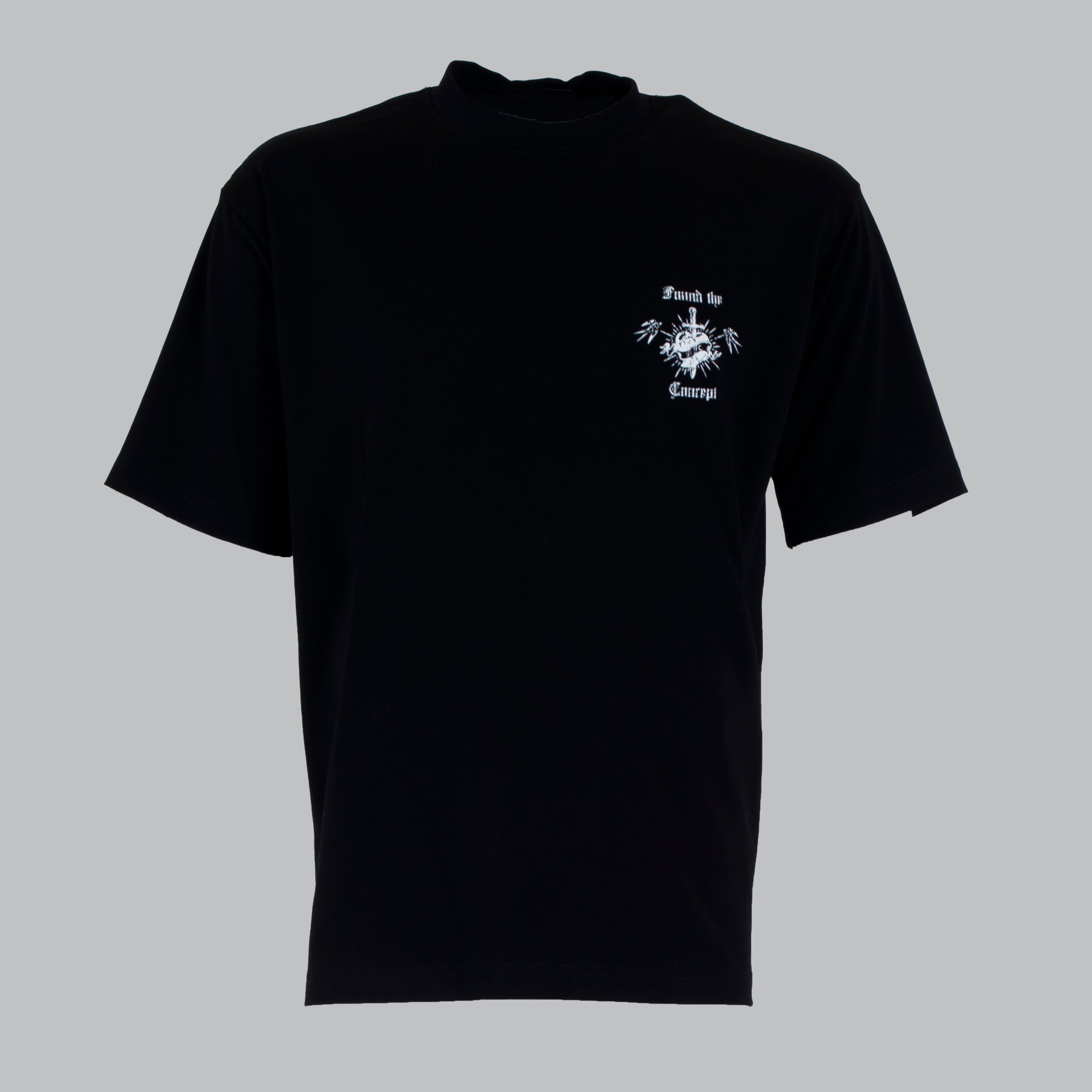 T-SHIRT GOTHIC SCHOOL-11391|Colore:Nero