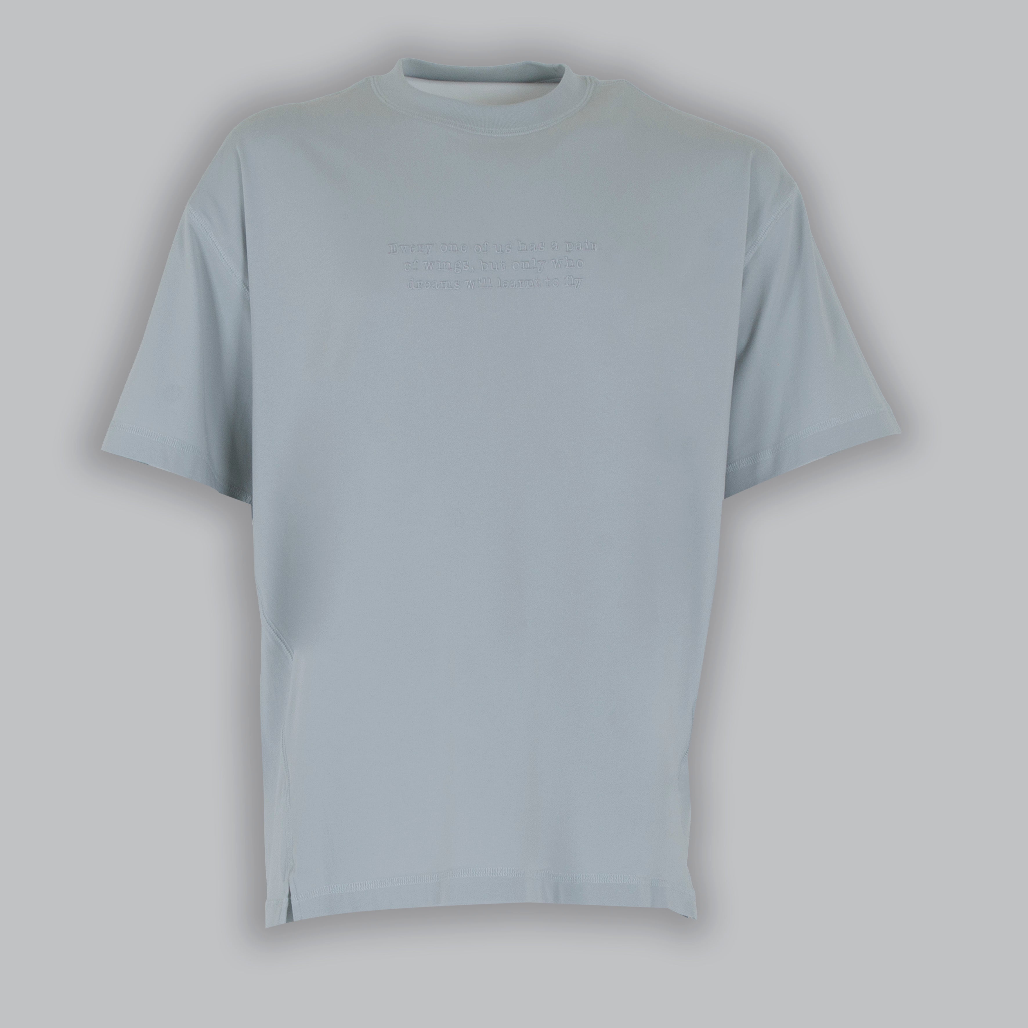 T-SHIRT JIM RICAMO-11392|Colore:Grigio