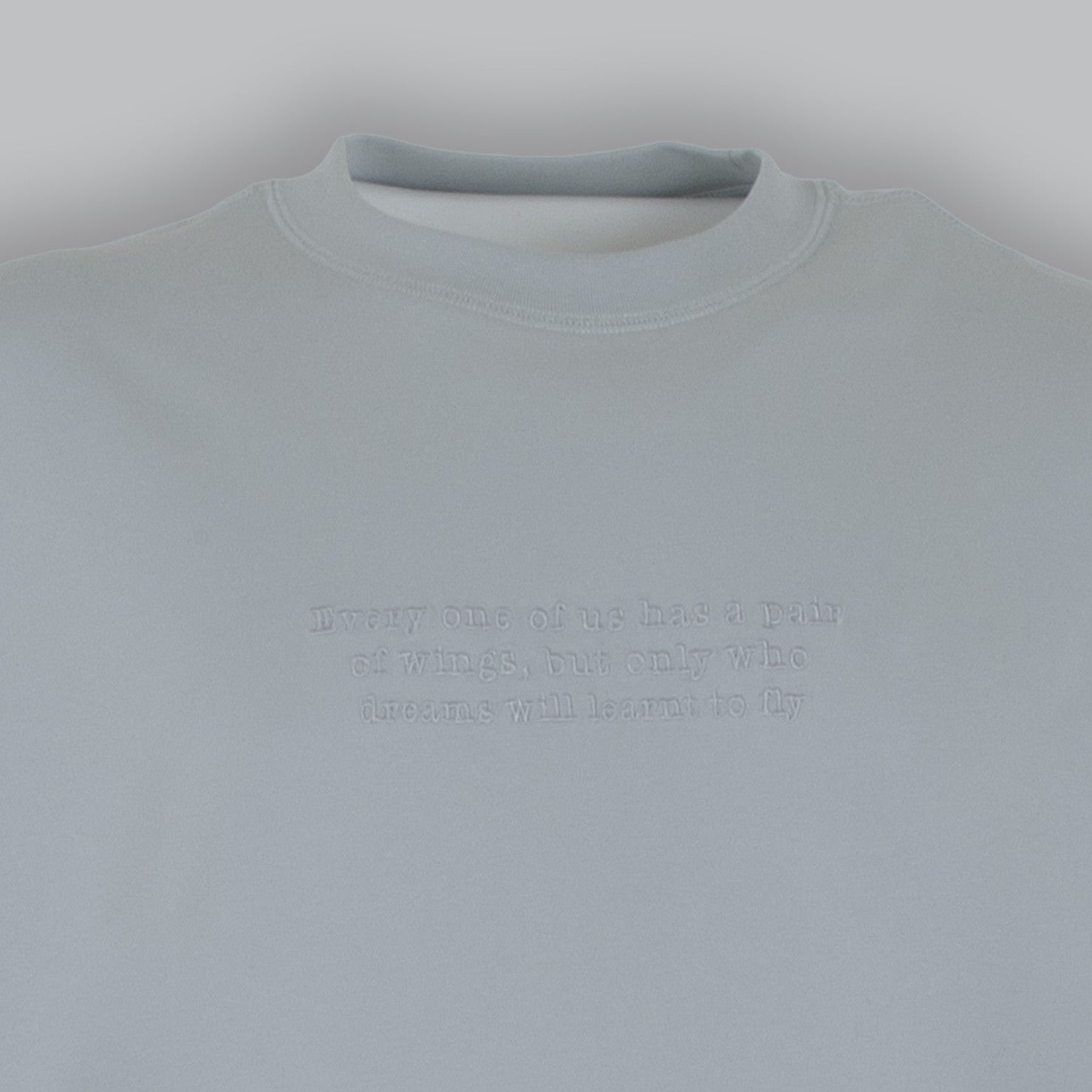 T-SHIRT JIM RICAMO-11392|Colore:Grigio