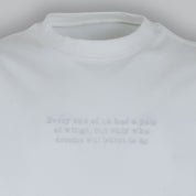 T-SHIRT JIM RICAMO-11392|Colore:Bianco
