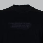 T-SHIRT JIM RICAMO-11392|Colore:Nero