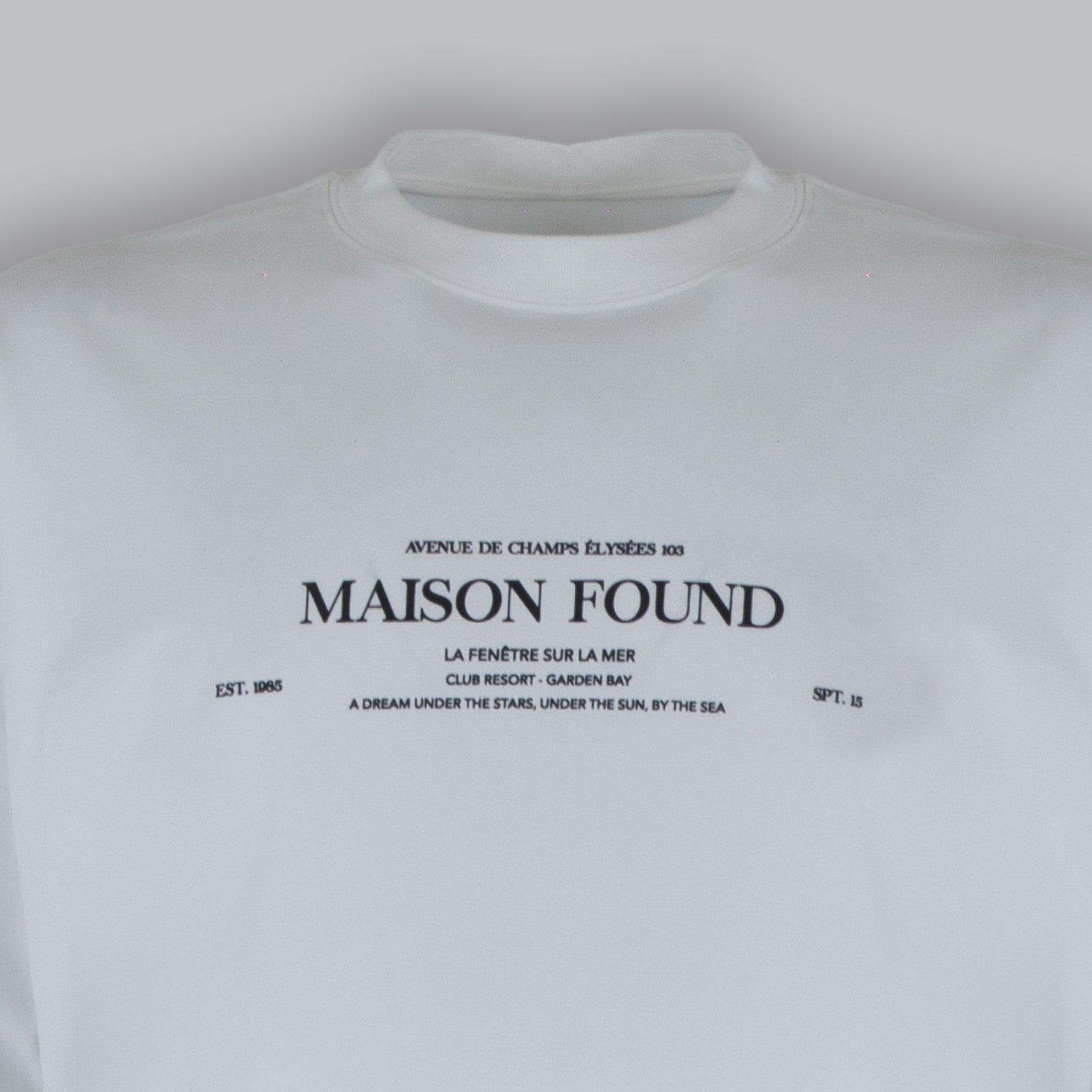 T/SHIRT MASON FOUND-11394|Colore:Bianco