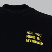 T-SHIRT NEED MIKONOS-11395|Colore:Nero