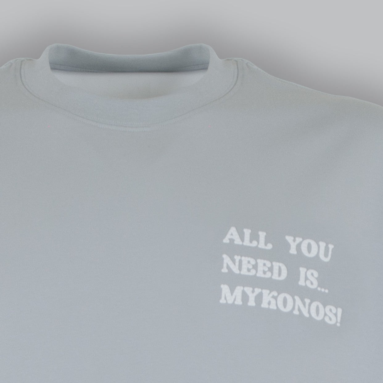 T-SHIRT NEED MIKONOS-11395|Colore:Grigio
