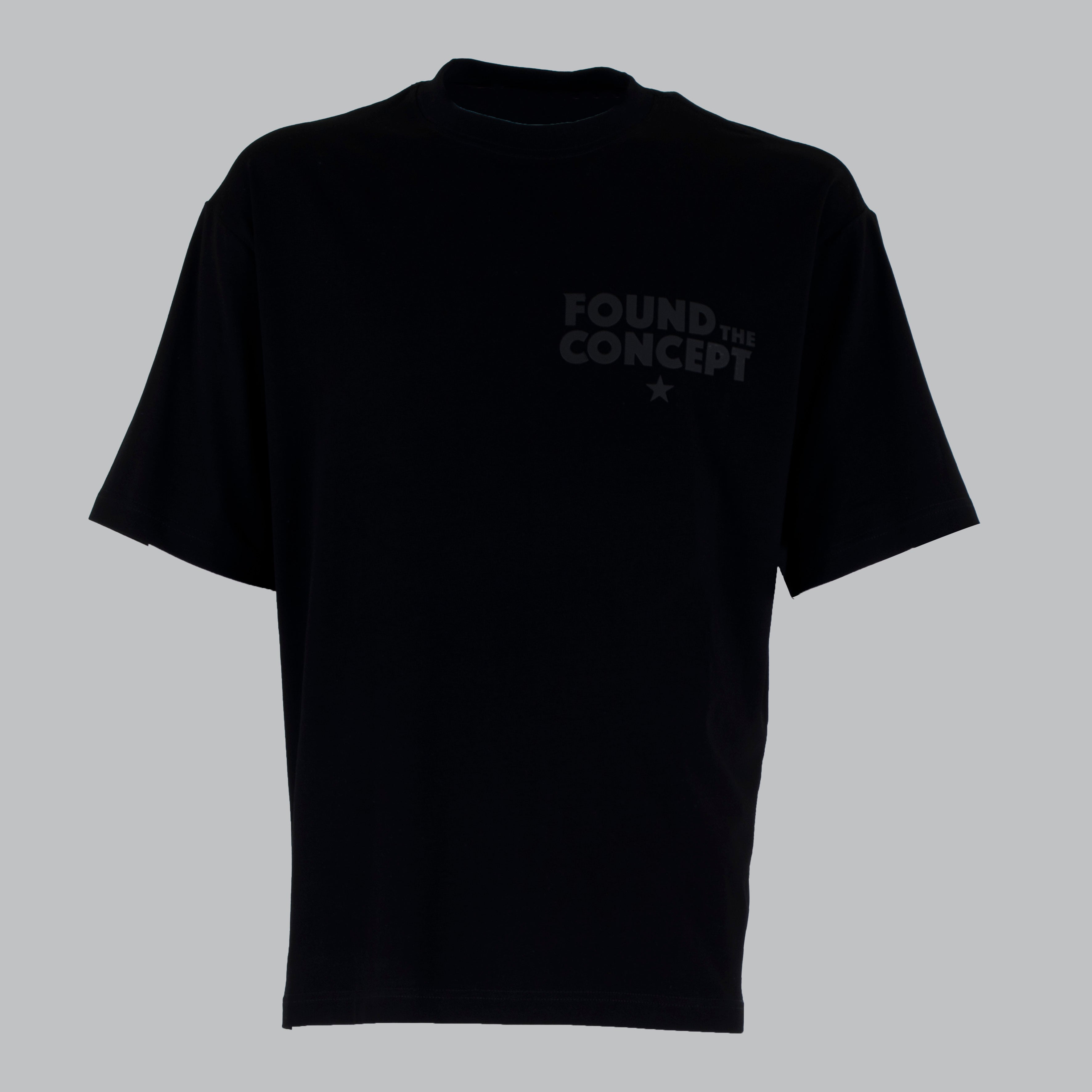 T-SHIRT LOGO FLEX-11398|Colore:Nero