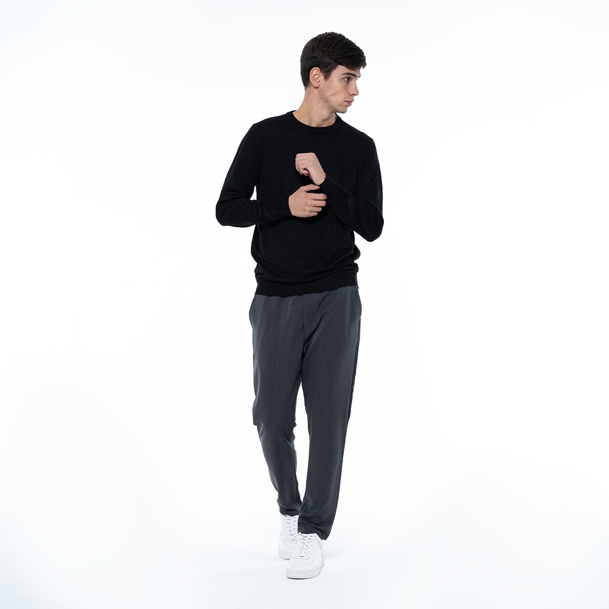PULLOVER GIRO COLLO FINEZZA 12 10101