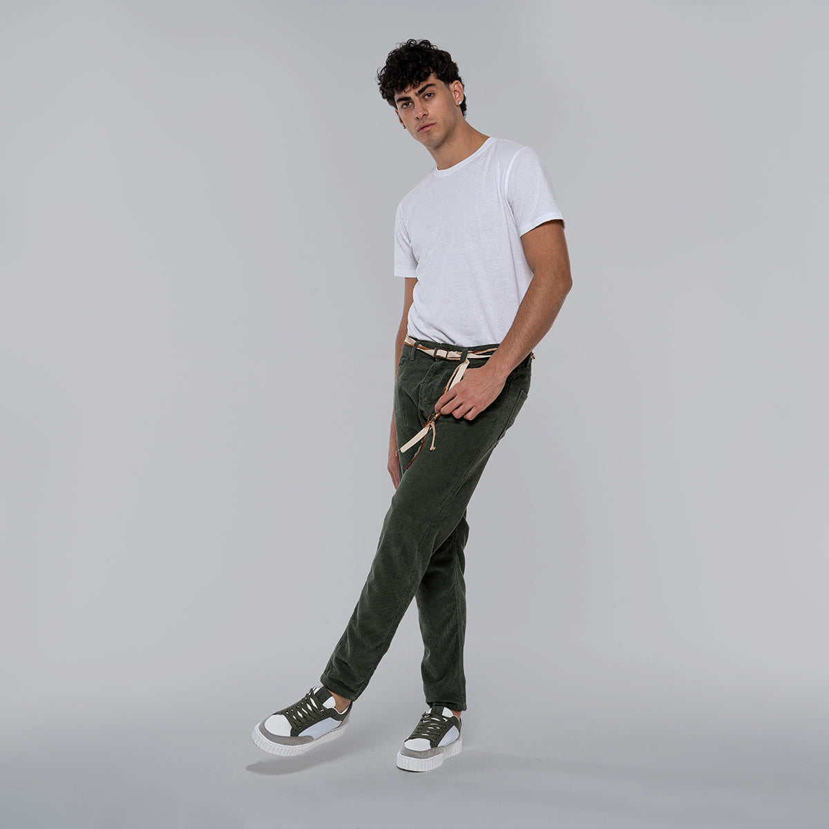 PANTALONE VELLUTO A COSTE