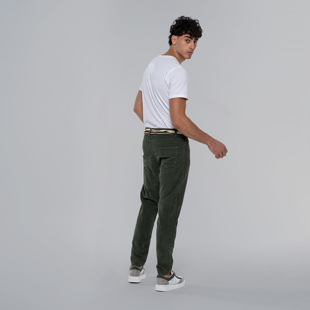 PANTALONE VELLUTO A COSTE