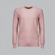 PULLOVER GIROCOLLO STRUTTURATO MISTO CACHEMIRE-108