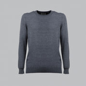 PULLOVER GIROCOLLO STRUTTURATO MISTO CACHEMIRE-108