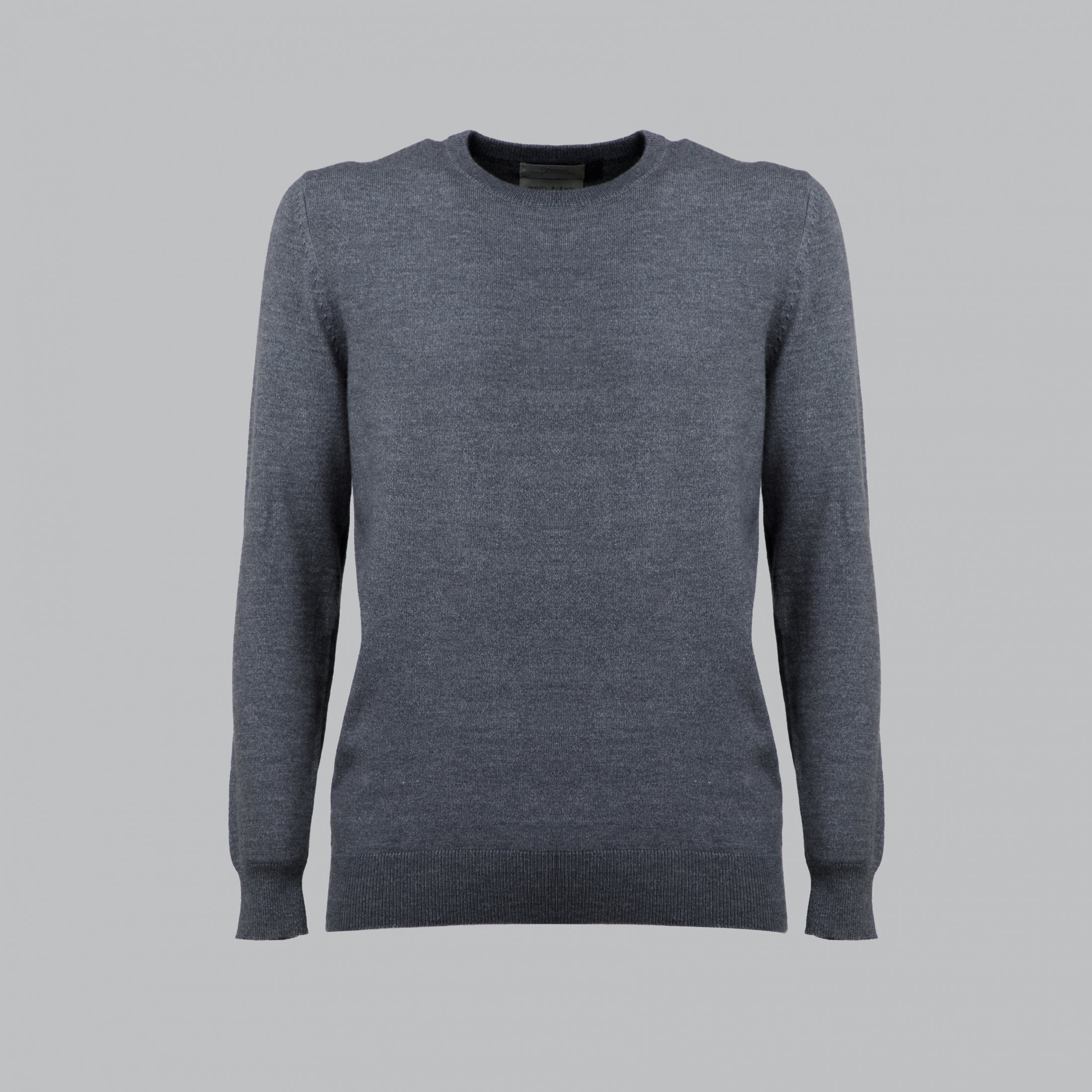 PULLOVER GIROCOLLO STRUTTURATO MISTO CACHEMIRE-108