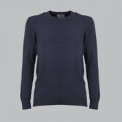 PULLOVER GIROCOLLO STRUTTURATO MISTO CACHEMIRE-108