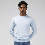 PULLOVER GIROCOLLO STRUTTURATO MISTO CACHEMIRE-108