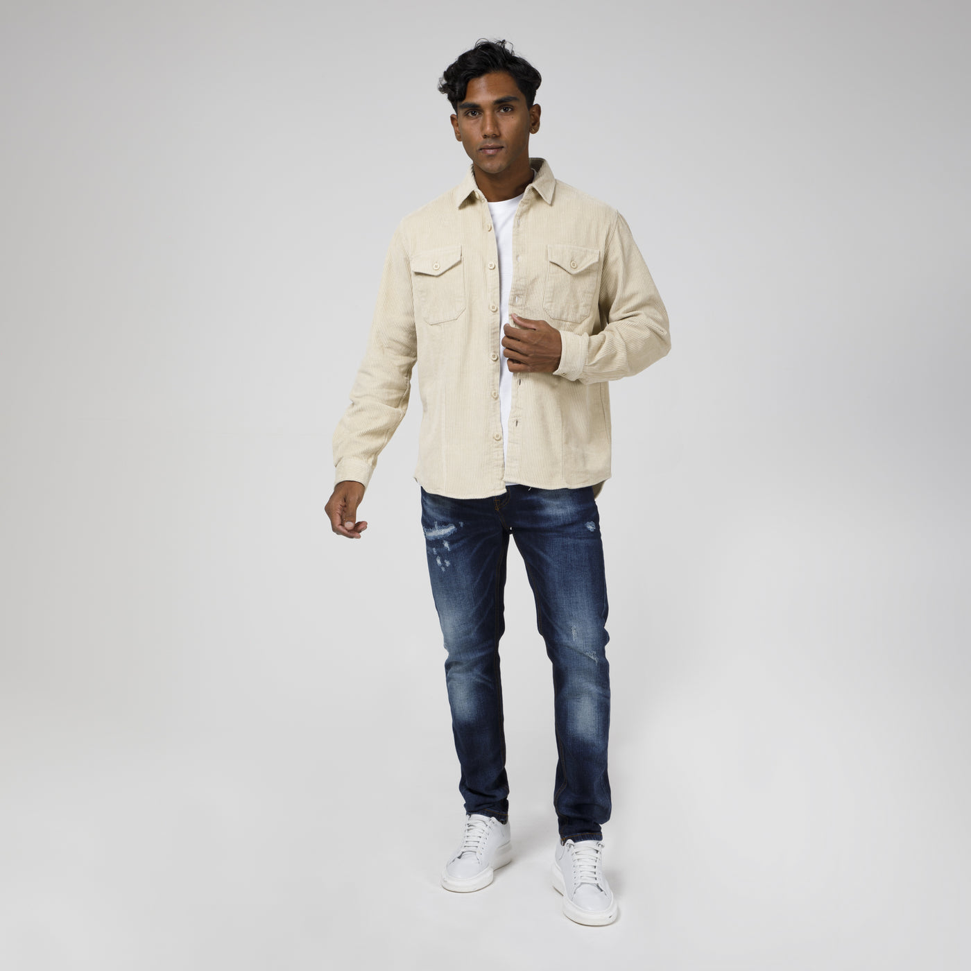 GIACCA CAMICIA IN VELLUTO-10897
