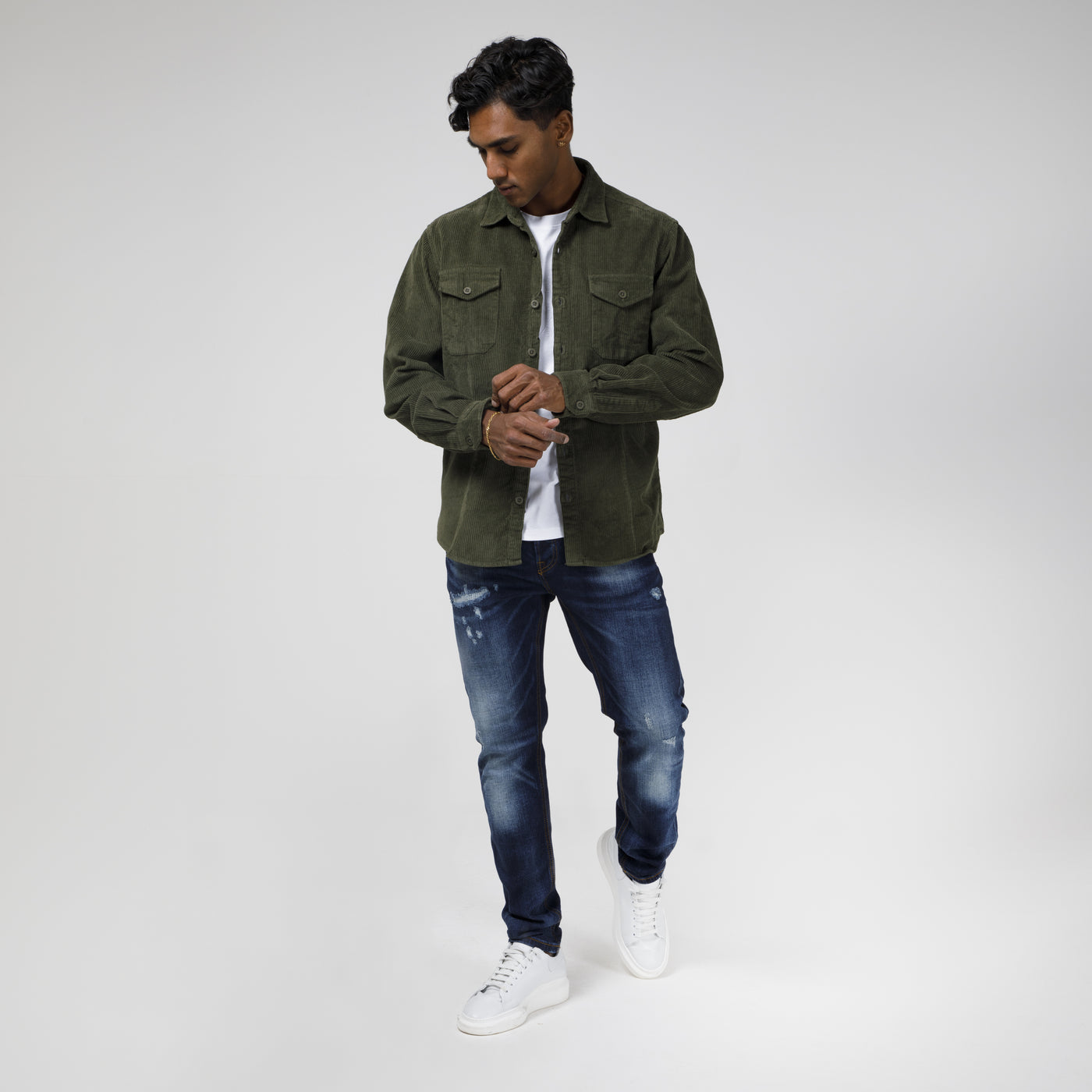 GIACCA CAMICIA IN VELLUTO-10897