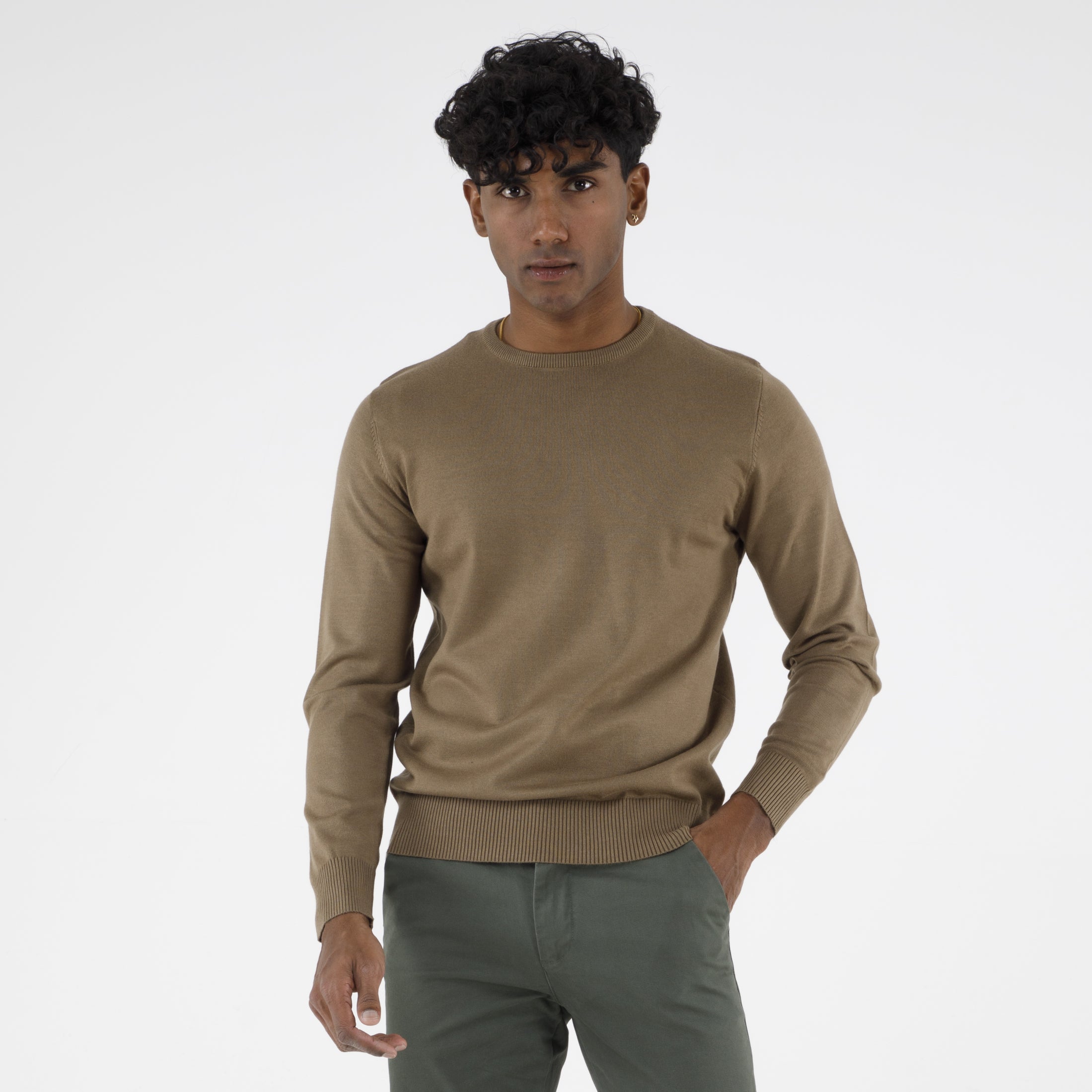 PULLOVER DOPPIO FILO GIROCOLLO-10887