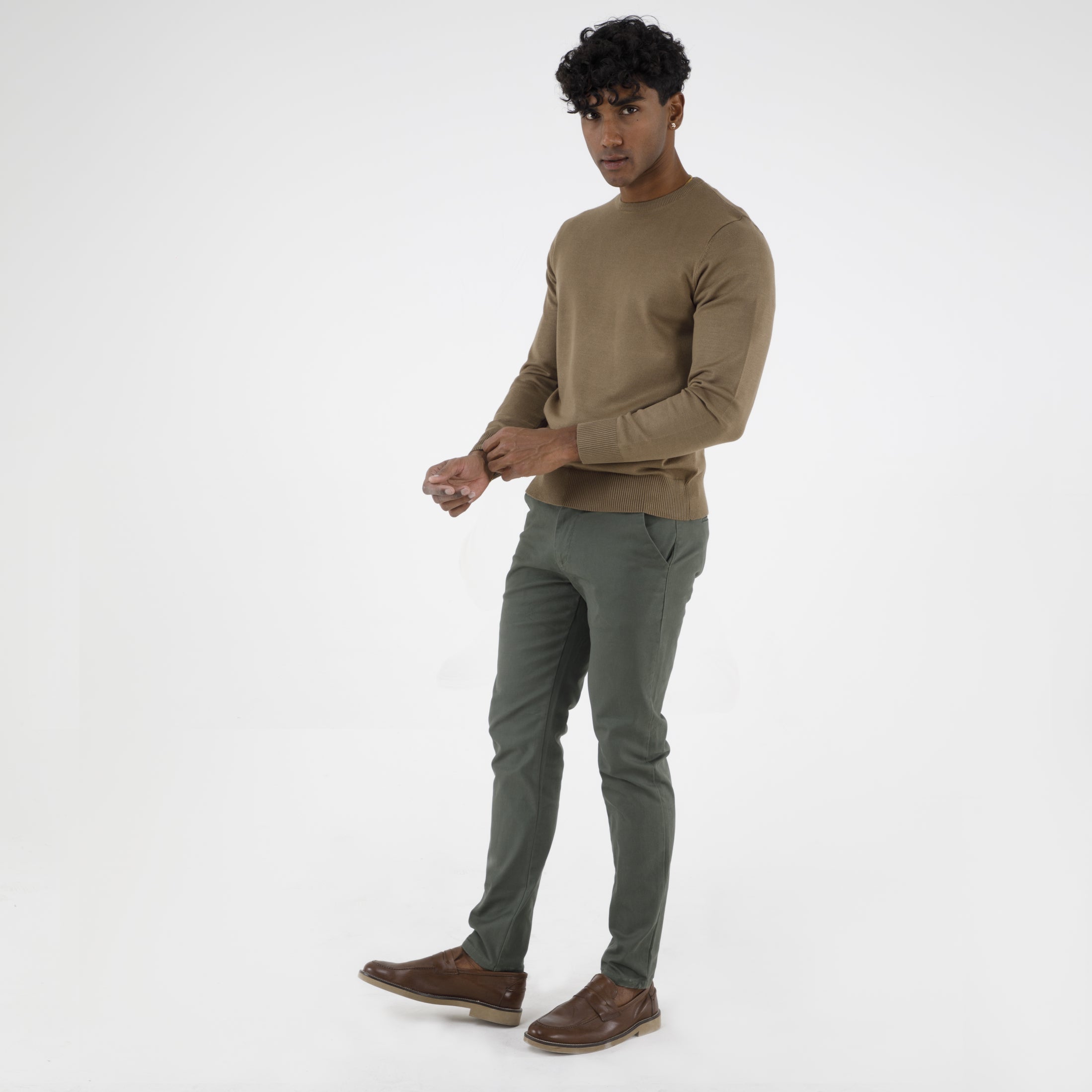 PULLOVER DOPPIO FILO GIROCOLLO-10887