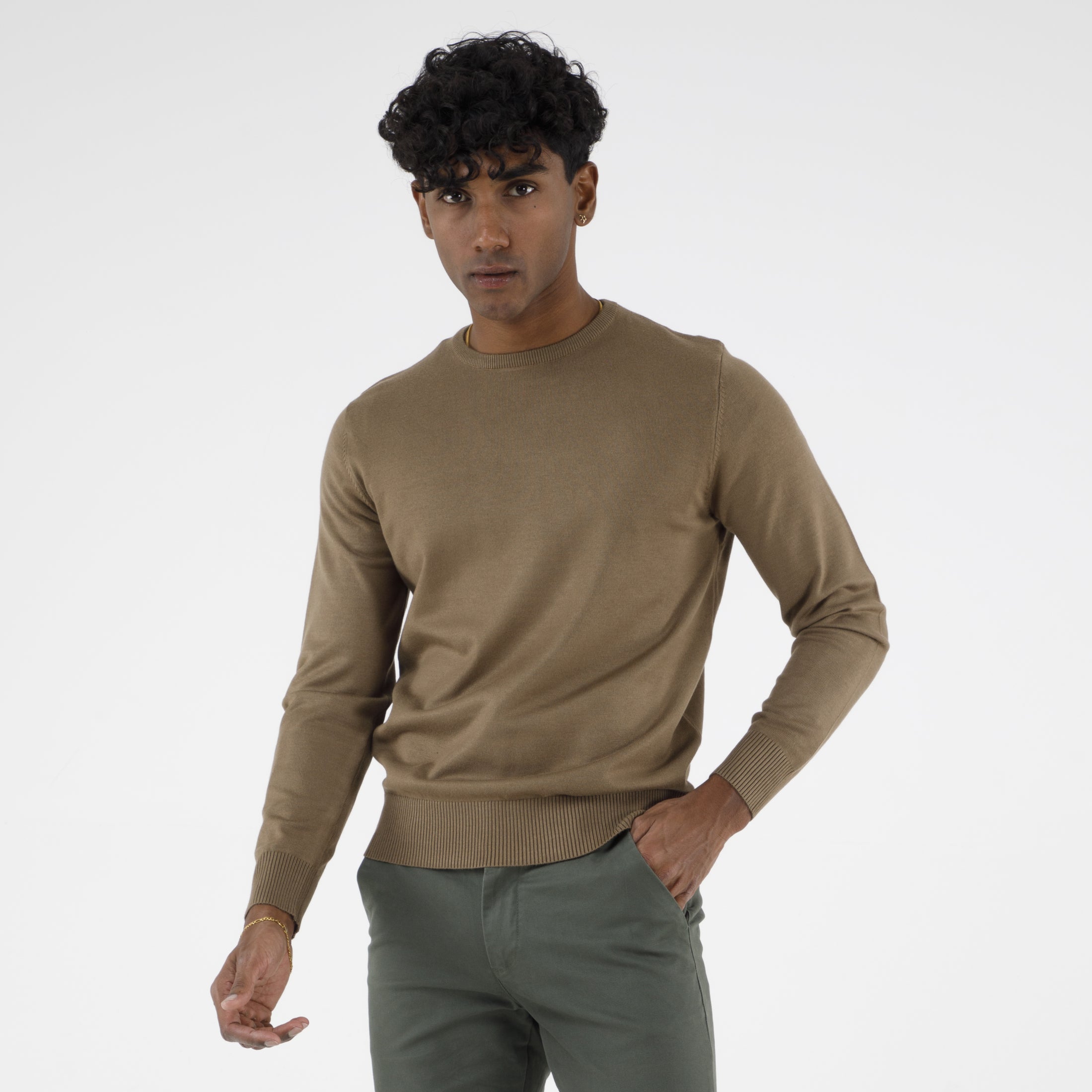 PULLOVER DOPPIO FILO GIROCOLLO-10887