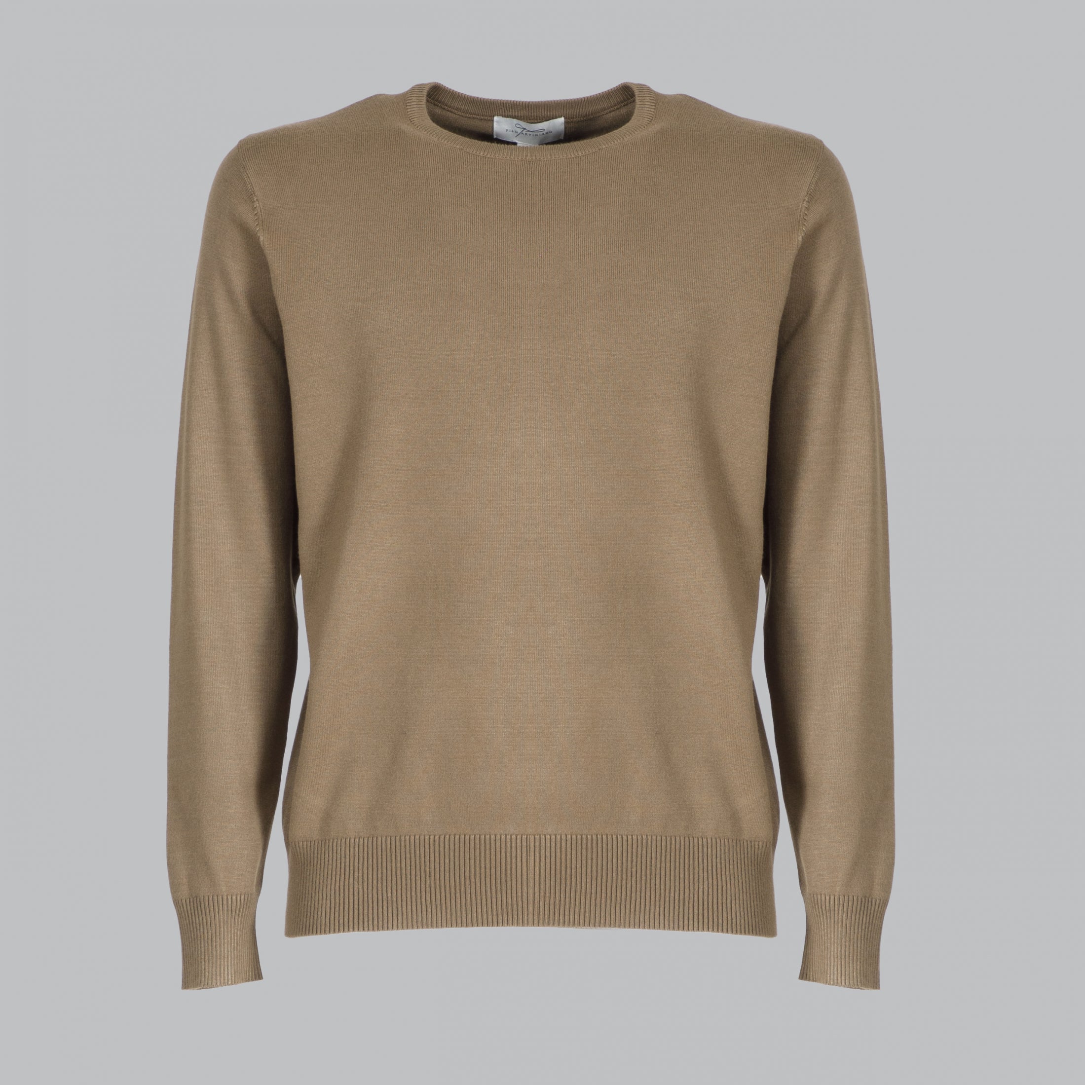 PULLOVER DOPPIO FILO GIROCOLLO-10887