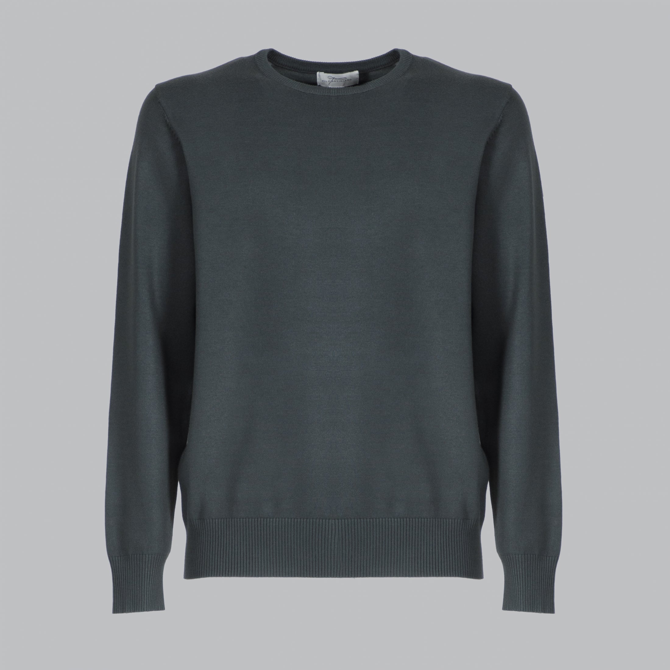 PULLOVER DOPPIO FILO GIROCOLLO-10887